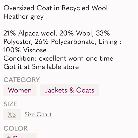 Alma Deia wool coat - Picture 7 of 9